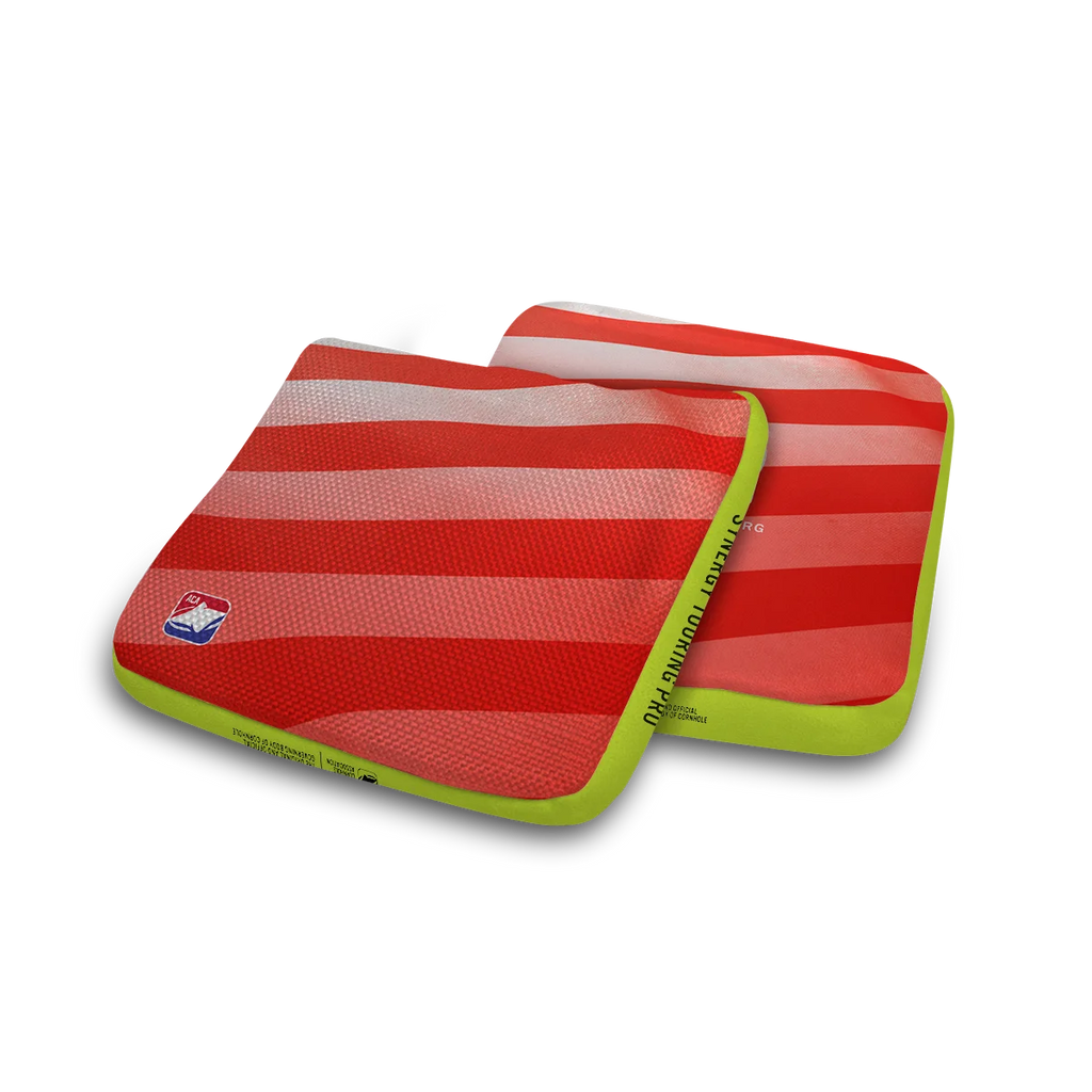 6-in ACA American Cornhole Association Official Regulation Bags Dual Sided Edge Technology Synergy Touring Pro H29181