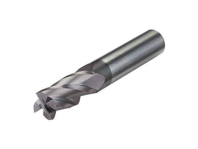 Carb End Mill, 1/2 In, 2FL, Uncoated Z37675