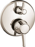 Polished Nickel Thermostatic Trim with Volume Control E6434
