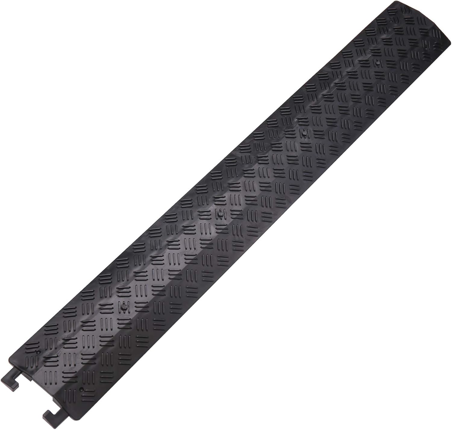 Black Floor Cord Cover Cable Ramp J6690