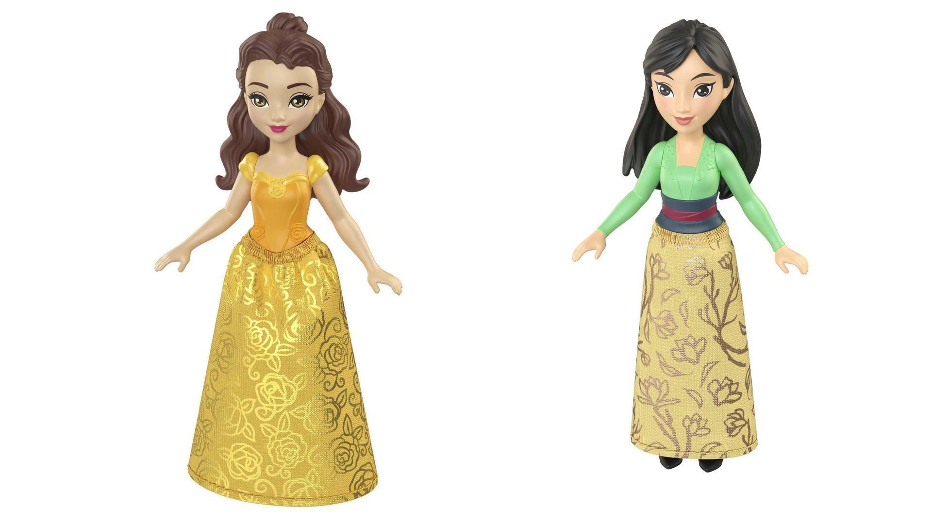 Disney Princess 3.5-inch Small Doll - Belle & Mulan M973404