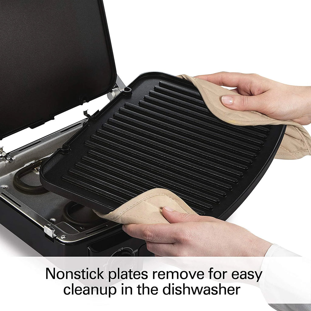 Contact Grill with Reversible Grids X52720