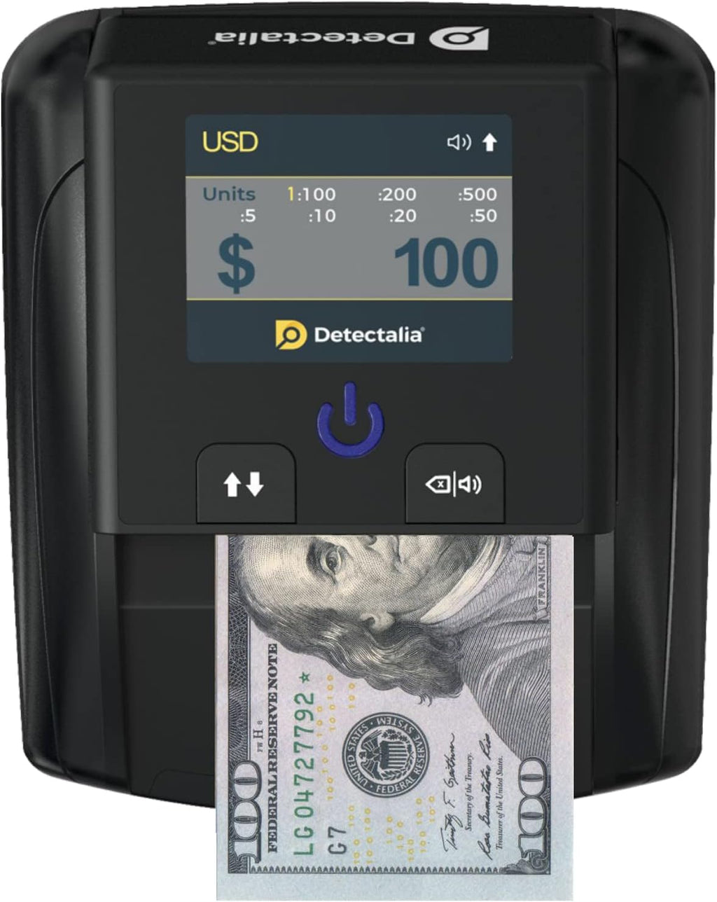 7-Point Automatic Counterfeit Bill Detector with TFT Color Display C35106