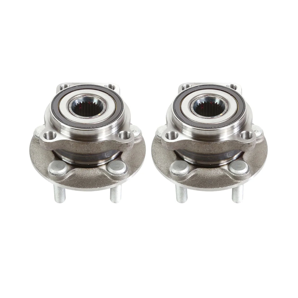Front and Rear Wheel Bearing Hub Assembly with ABS Set of 4 Z369
