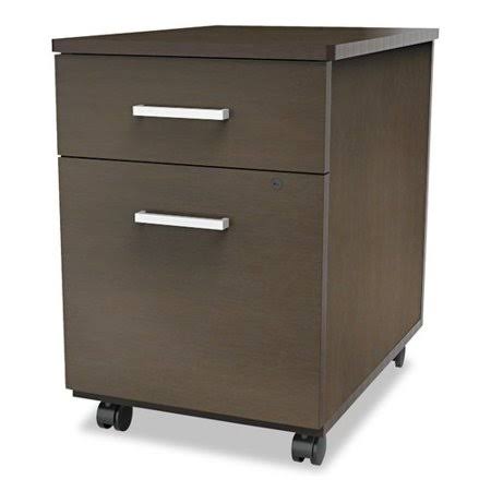 Mocha 2-Drawer Vertical Filing Cabinet V52048