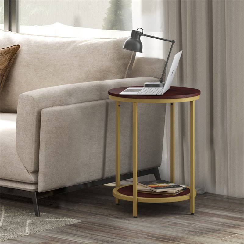 18x22 Metal Round Accent Side Table F712179