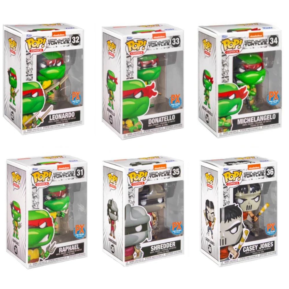 Vinyl Figures Set of 6 U888