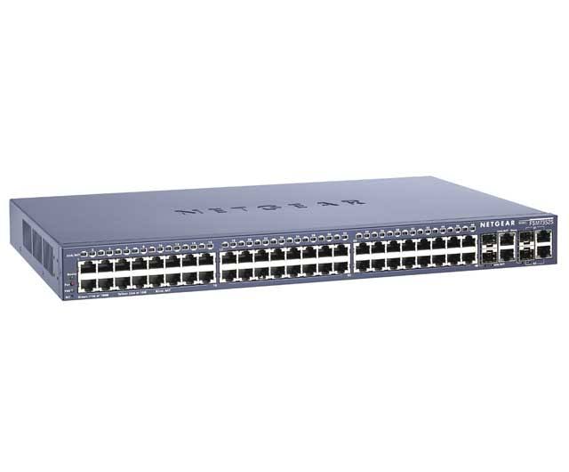 Managed L3 Switch with 48 Ethernet Ports and 4 Combo Gigabit SFP Ports S7047