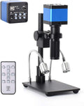16MP Full HD 1080P 60FPS HDMI USB C-Mount Microscope Video Camera with 150X Zoom Lens B110