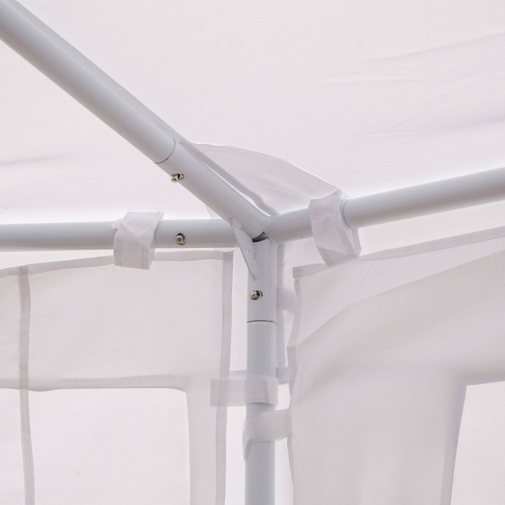 White Octagon 8-Wall Party Canopy Gazebo Tent F4932