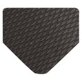 Kushion Walk Un-Slot Blk 2Ft. x 26ft. X9394