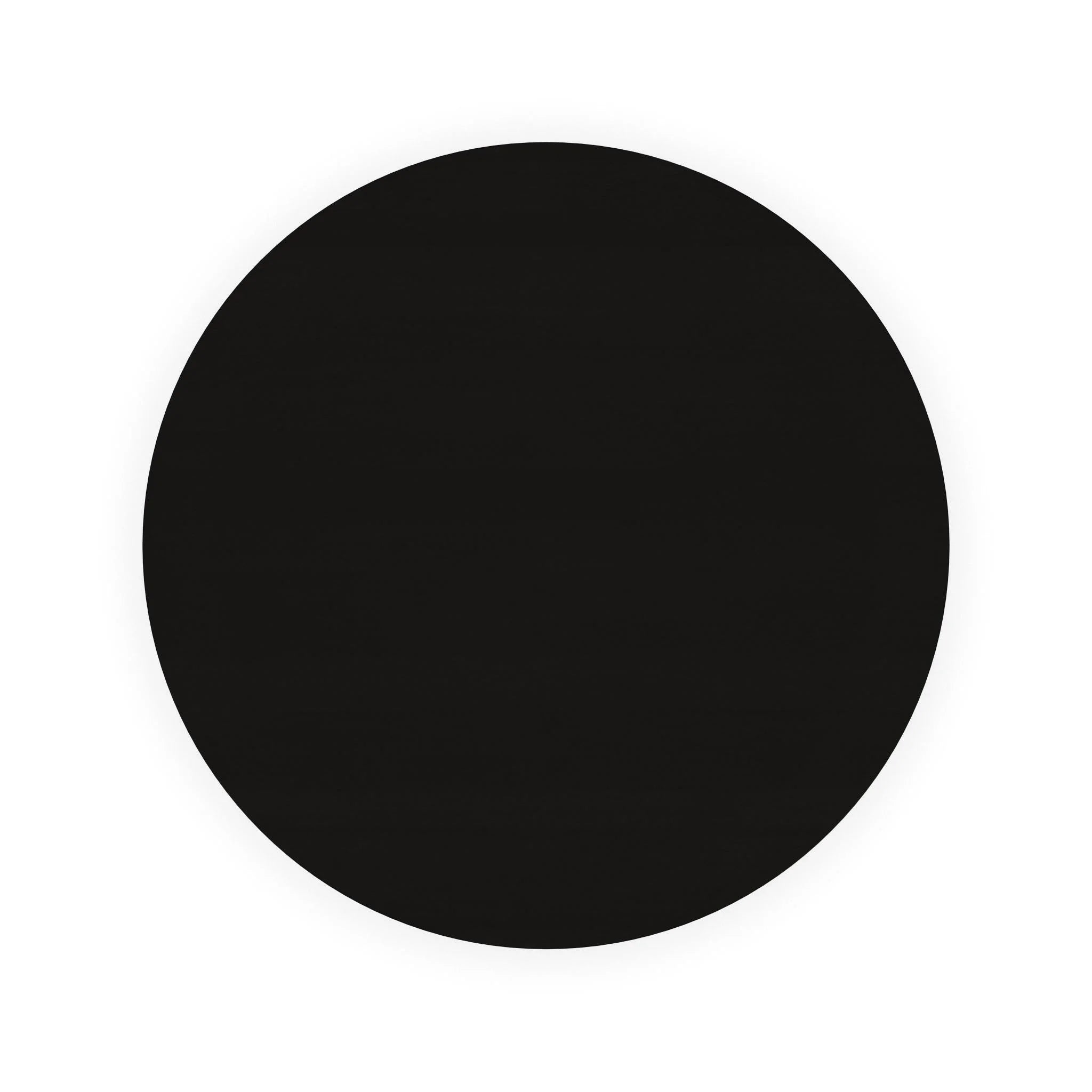 Black Round Wood Dining Table S41591