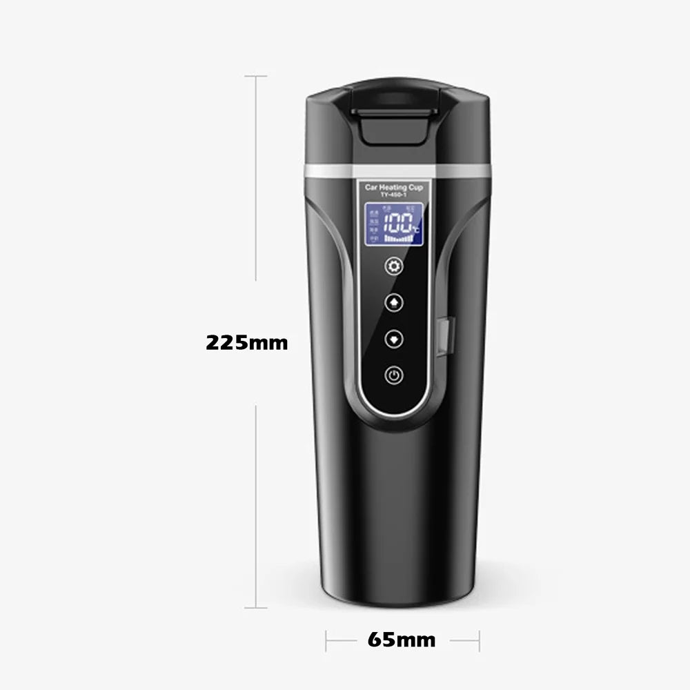 12.0V 24V Car Truck Heated Water Cup Electric Kettle H52620