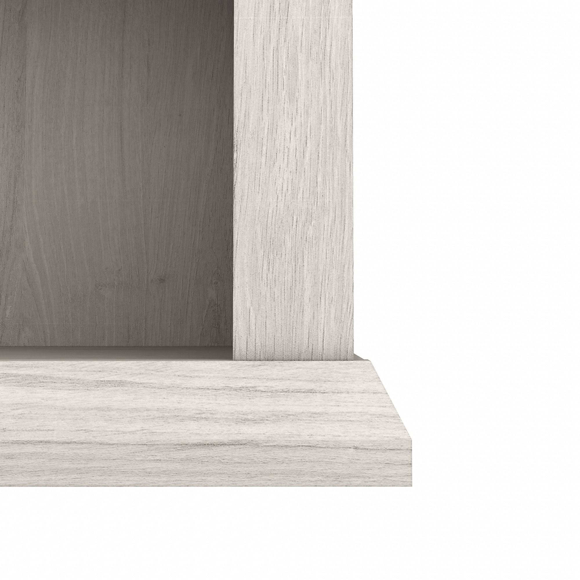 Tall 5 Shelf Bookcase, Restored Gray K6412