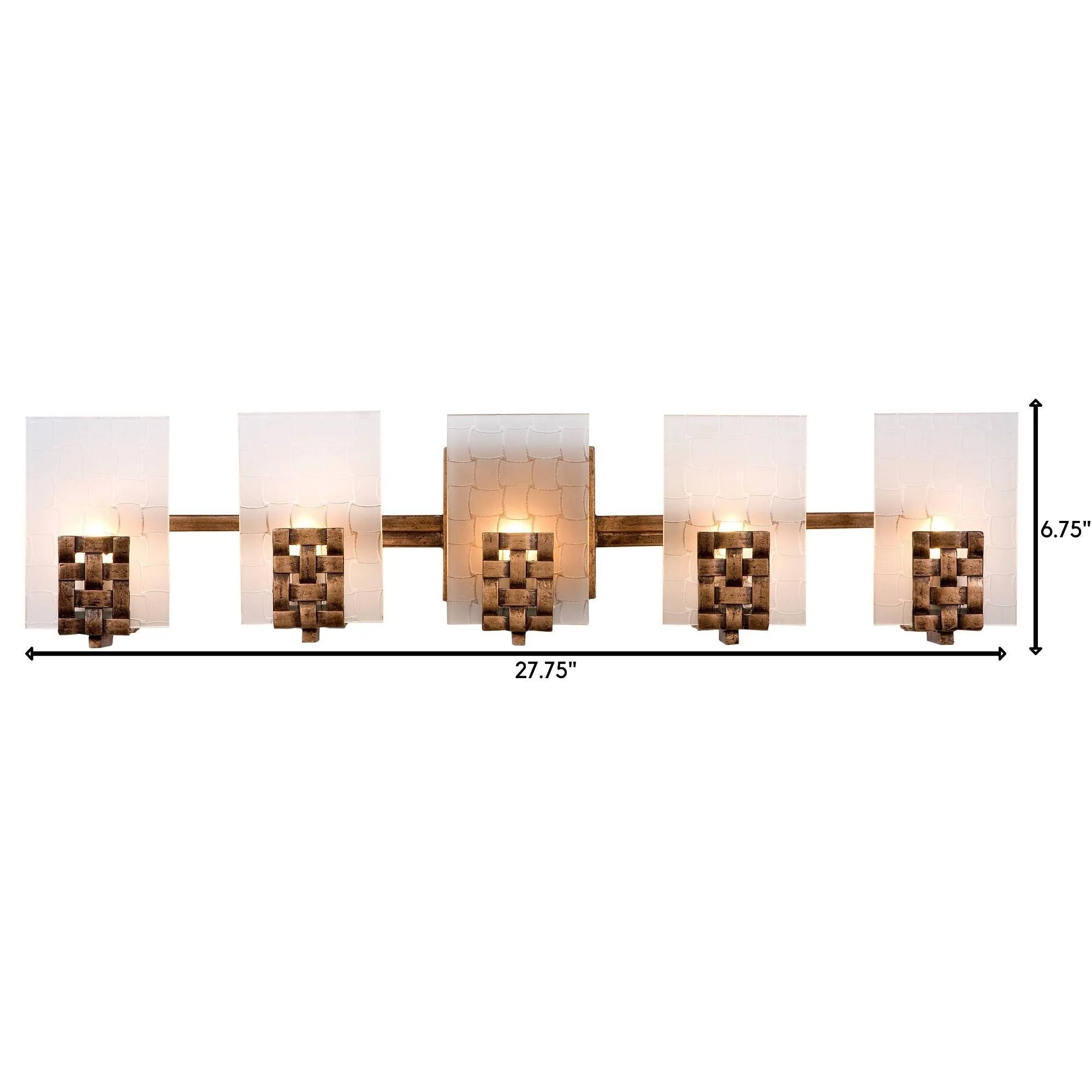 Blackened Copper 5-Light Bath H5143