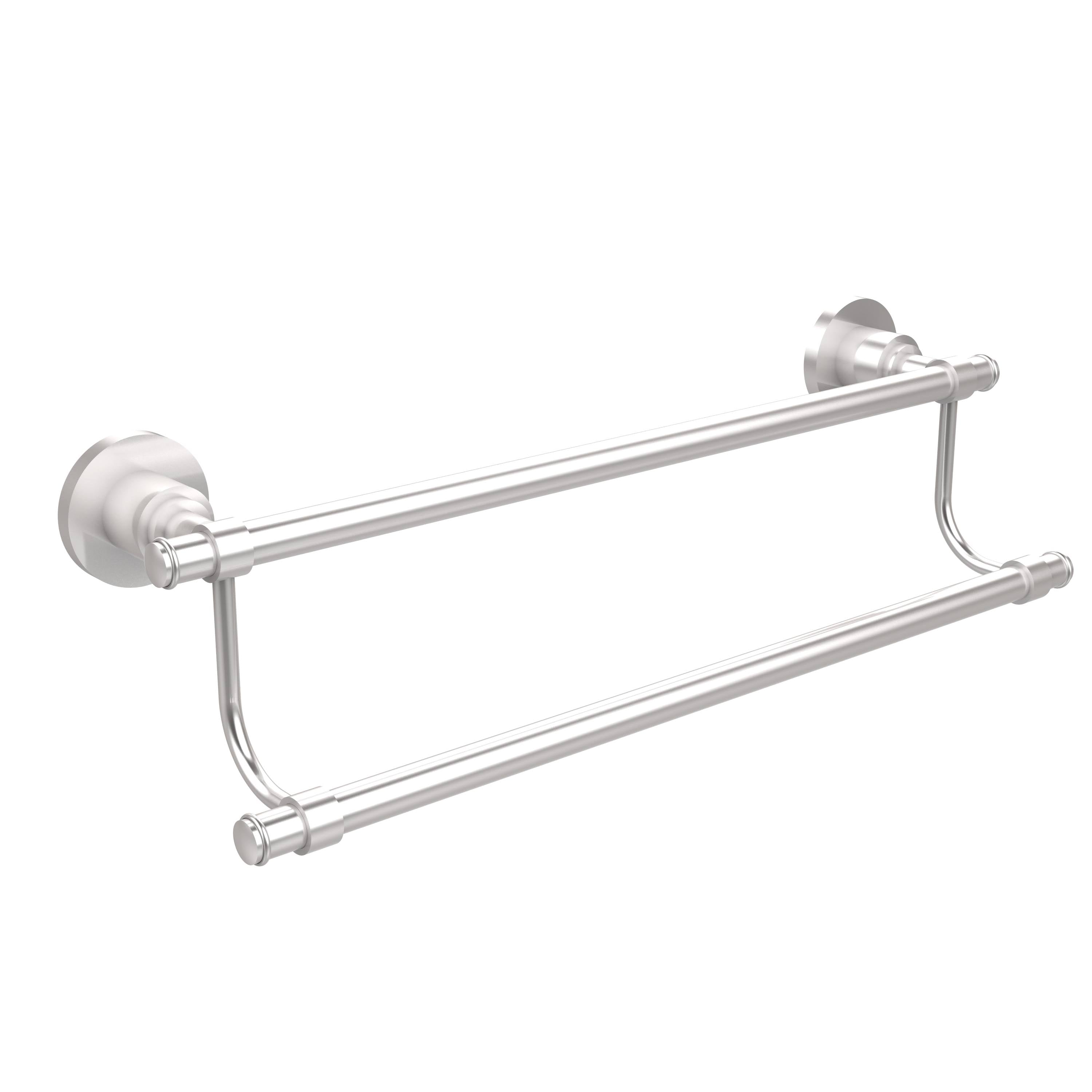 Matte Black 24 inch Double Towel Bar N4933