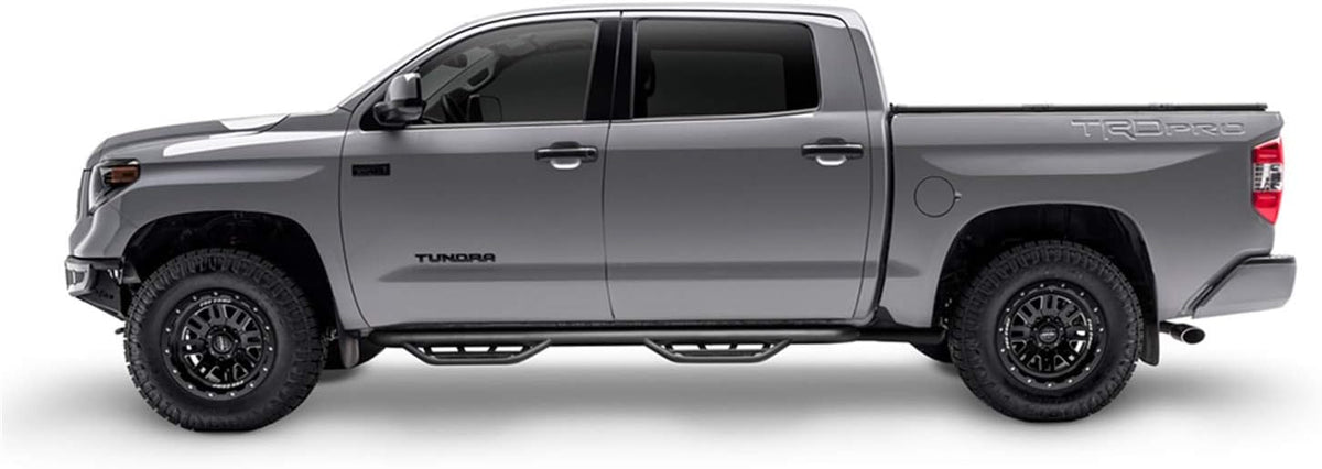 Textured Black Cab Length Running Boards H42422
