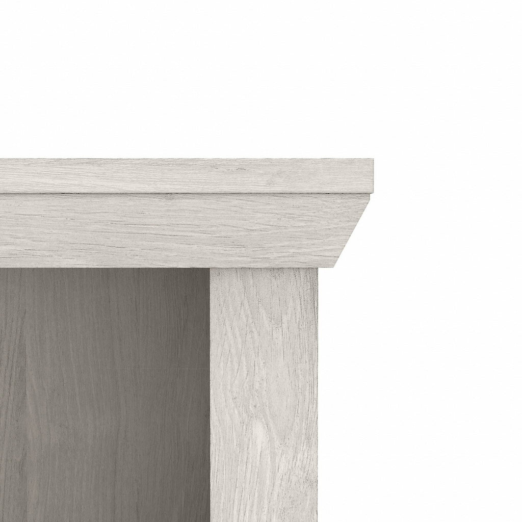 Tall 5 Shelf Bookcase, Restored Gray K6412