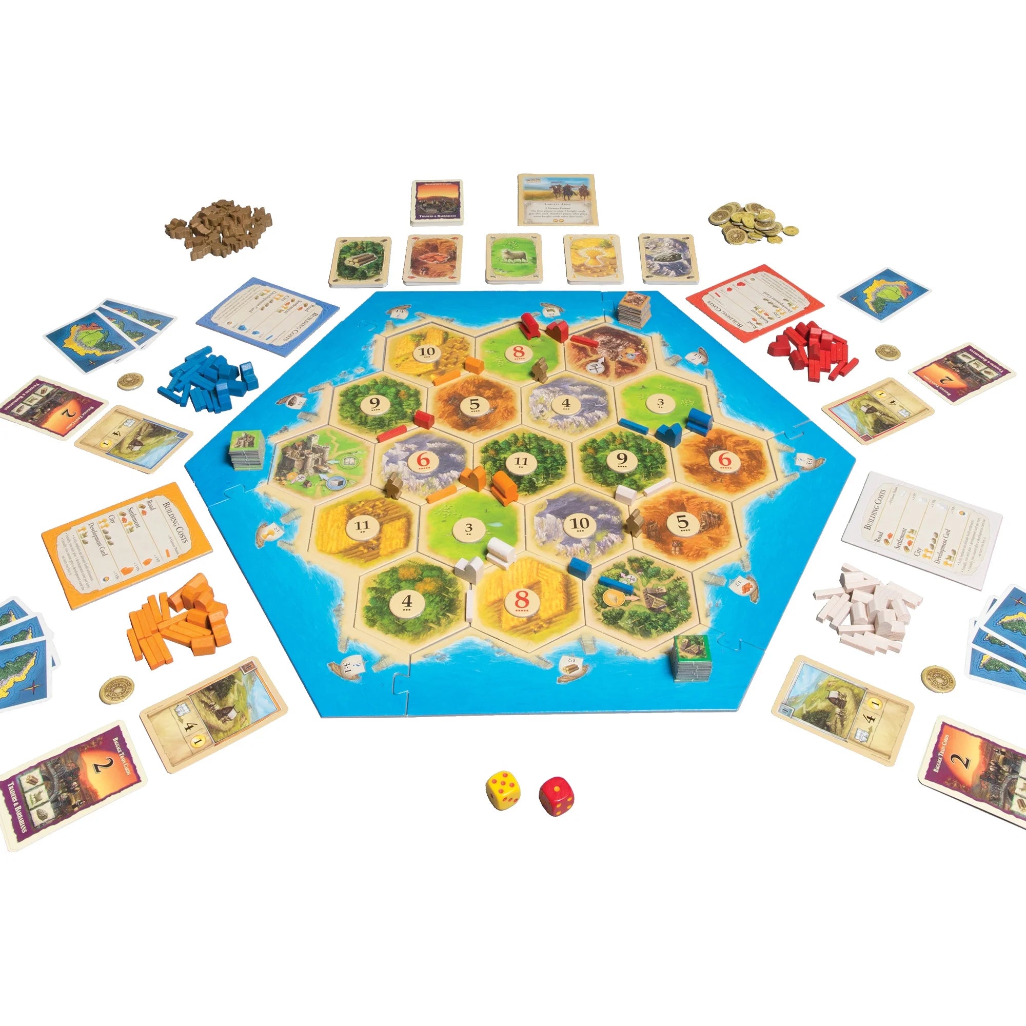 Catan Traders & Barbarians Expansion Board Game W619