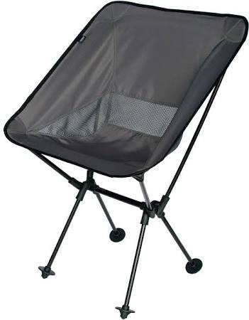 Black Wide Camping Chair Q563