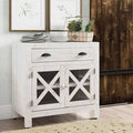 White 2 Door Accent Cabinet L8254