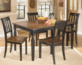Black/Brown Dining Table D489703