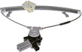 Front Passenger Side Power Window Motor and Regulator Assembly Black Pack of 2 V783