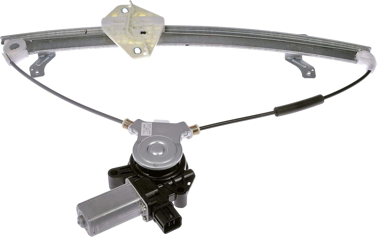 Front Passenger Side Power Window Motor and Regulator Assembly Black Pack of 2 V783