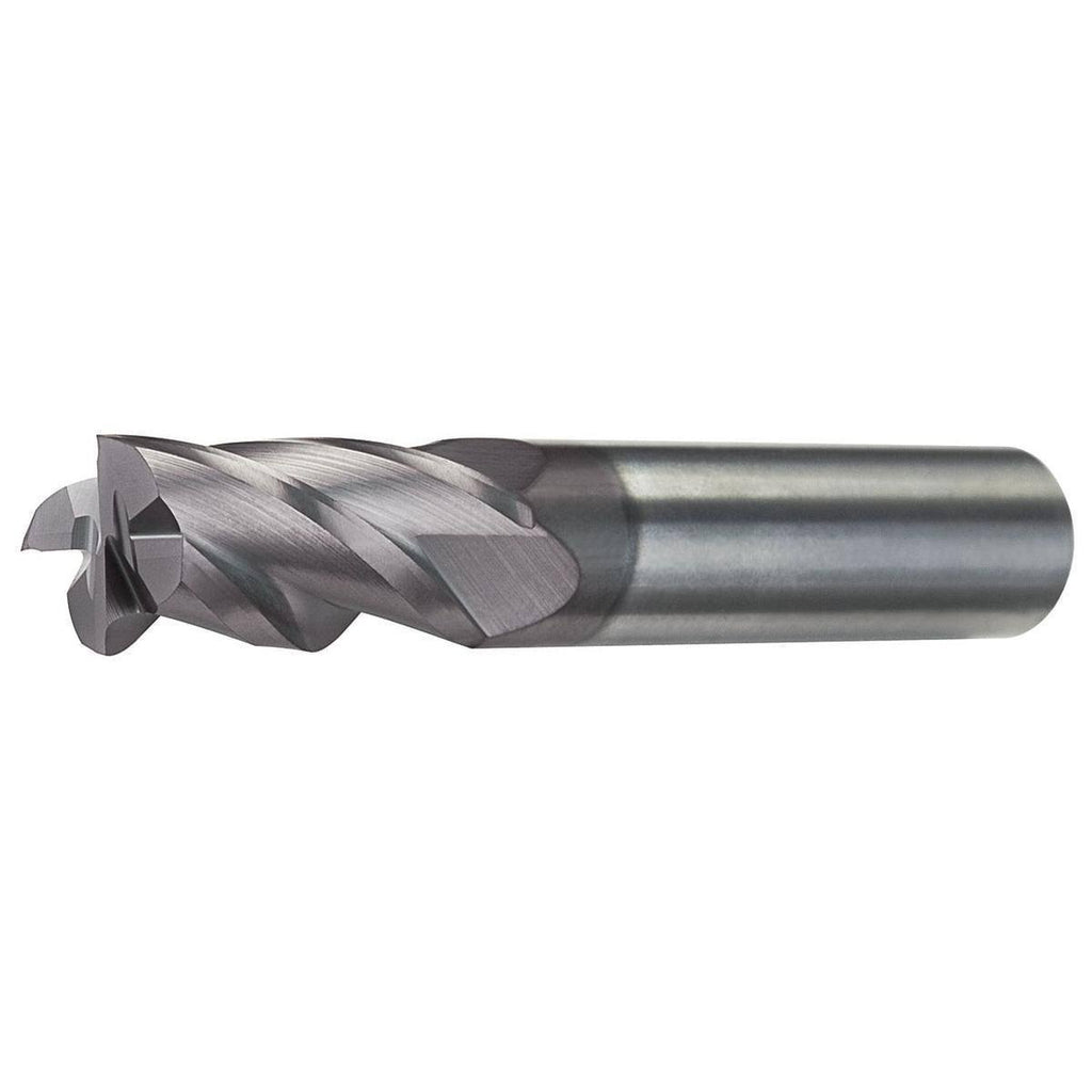 Carb End Mill, 1/2 In, 2FL, Uncoated Z37675