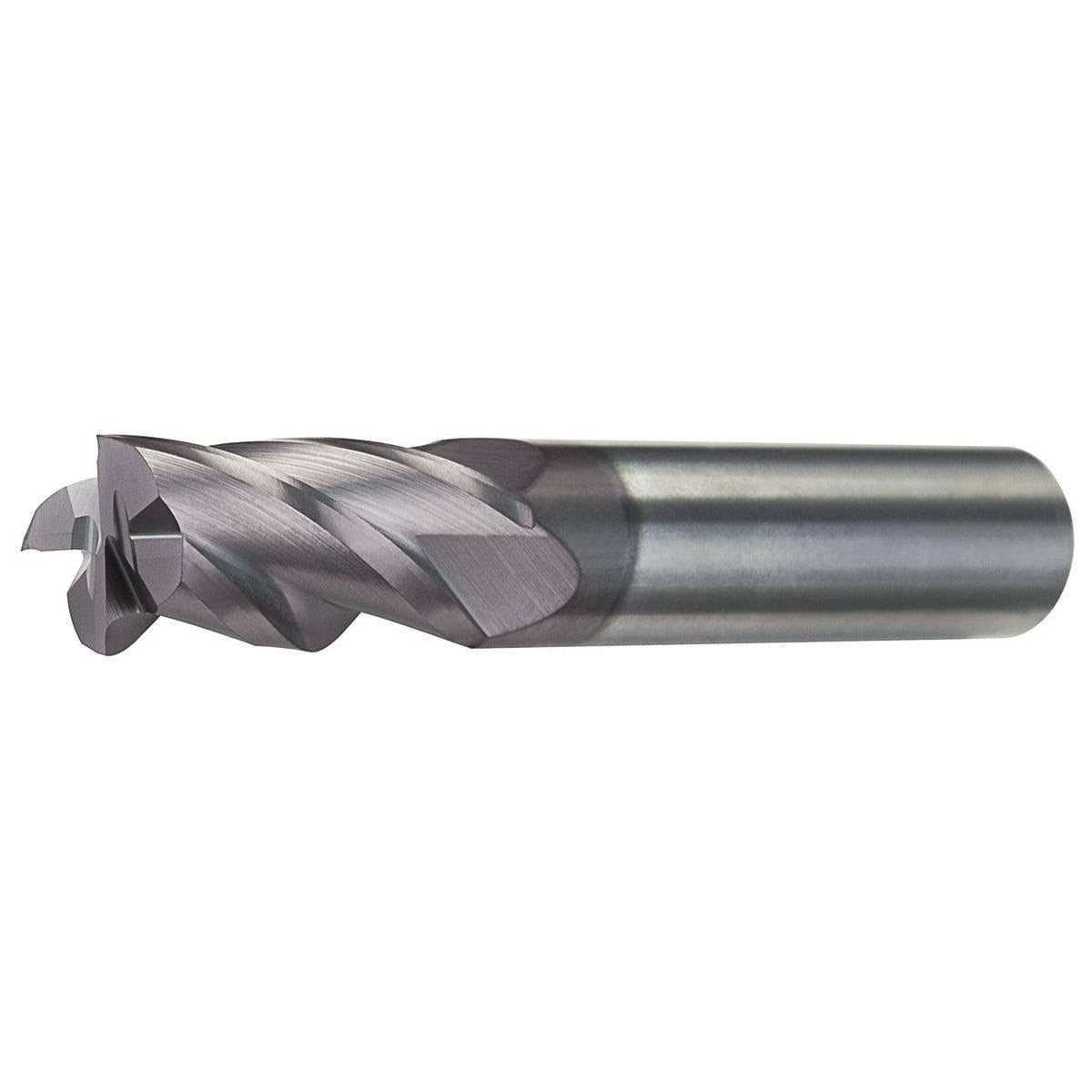 Carb End Mill, 1/2 In, 2FL, Uncoated Z37675