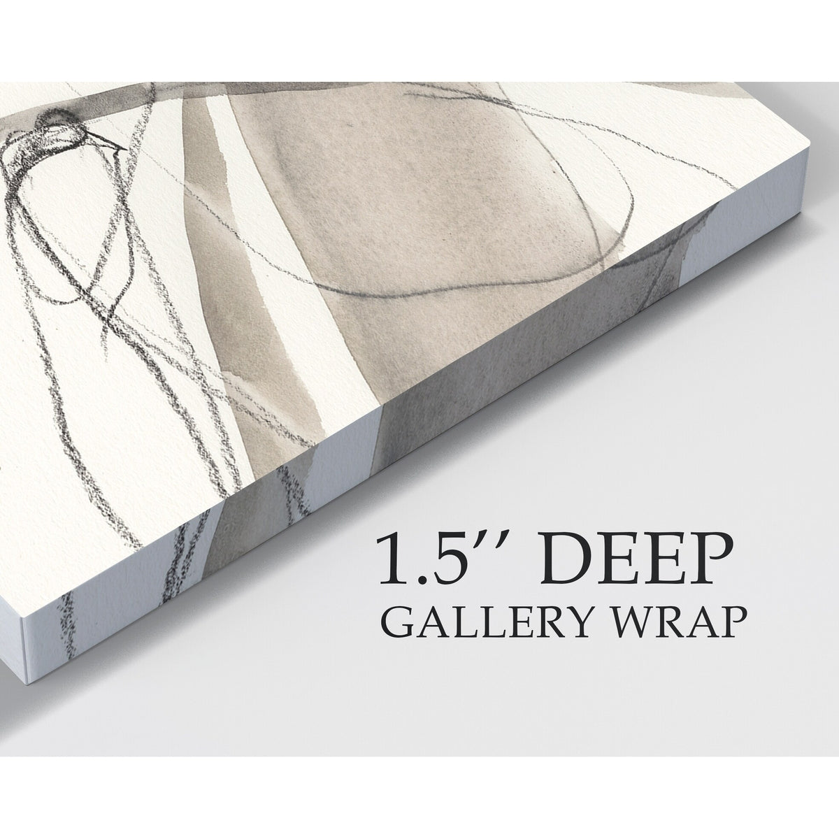 Neutral Gallery Wrapped Canvas 10x10 R80634