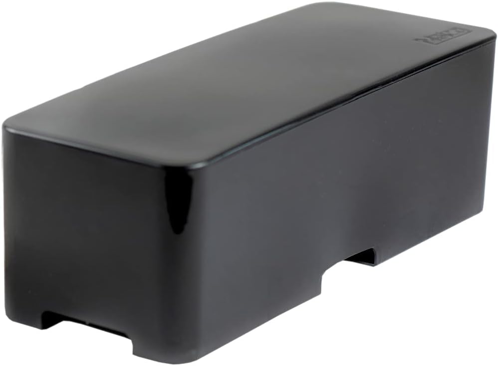 Black Cable Management Box Cord Organizer, Pack of 2 N98680