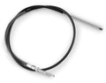 Black Vinyl Clutch Cable +6in. F259471
