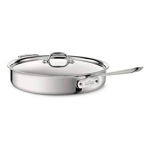 Stainless Steel 3-Ply Saute Pan with Lid M704